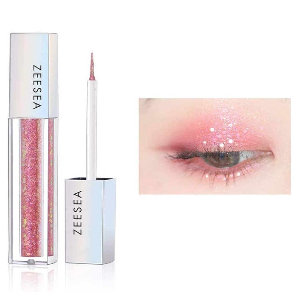 zeesea Glitter Galaxy Liquid Eyeshadow Dazzling Shimmer 11 Fireworks NEW IN BOX